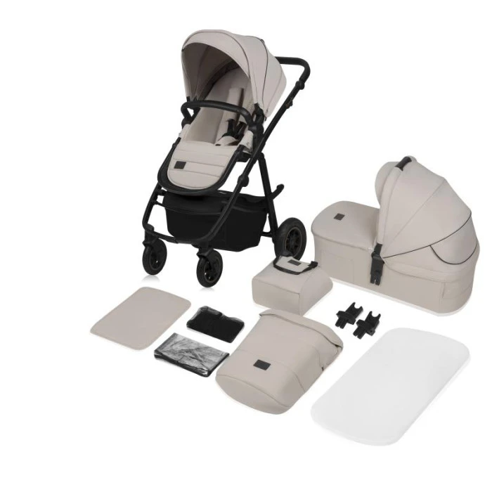 Универсальная коляска 2 в 1 Lionelo AMBER PLUS BEIGE SAND