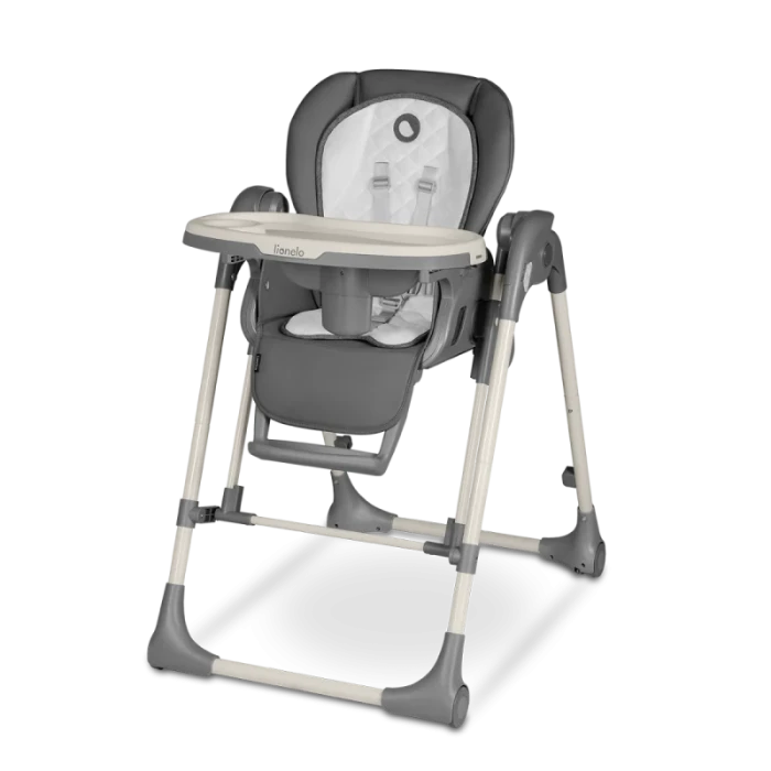 Стілець для годування з функцією гойдалки Lionelo LAURICE GREY STONE
