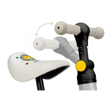 Беговел-велосипед MoMi LORIS 4 в 1 Grey-Yellow