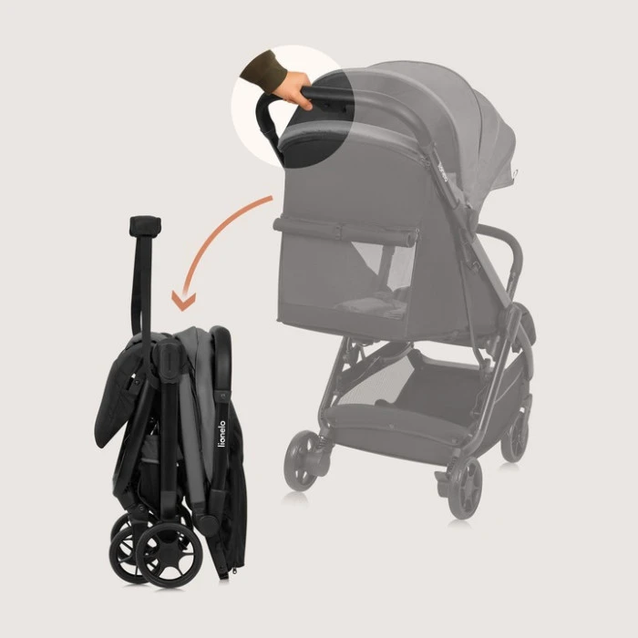Прогулянковий візок Lionelo JULIE AIR GREY STONE