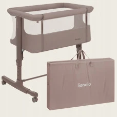 Кроватка приставная Lionelo AURORA BEIGE TAUPE