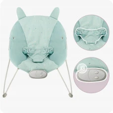 Кресло-качалка MoMi GLOSSY Blue