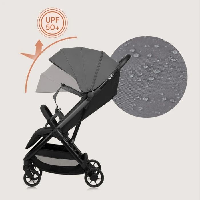 Прогулянковий візок Lionelo JULIE AIR GREY STONE