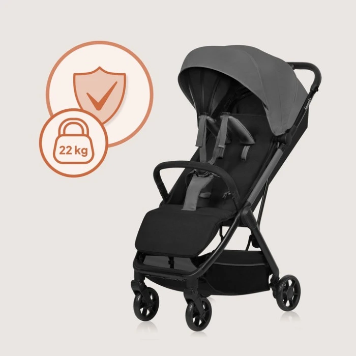 Прогулянковий візок Lionelo JULIE AIR GREY STONE