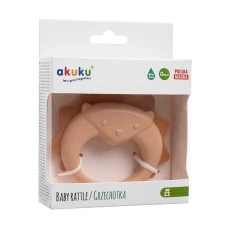 Погремушка - прорезыватель Ёжик Akuku A0540