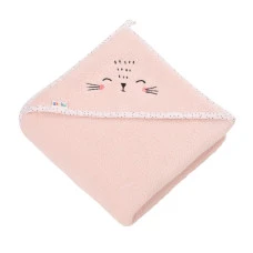 Рушник з капюшоном, Котик 100x100 см Akuku A0664