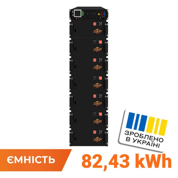 Высоковольтный аккумулятор LP LiFePO4 Battery HVM 358,4V 230Ah (82432 Wh) BMS 125А металл