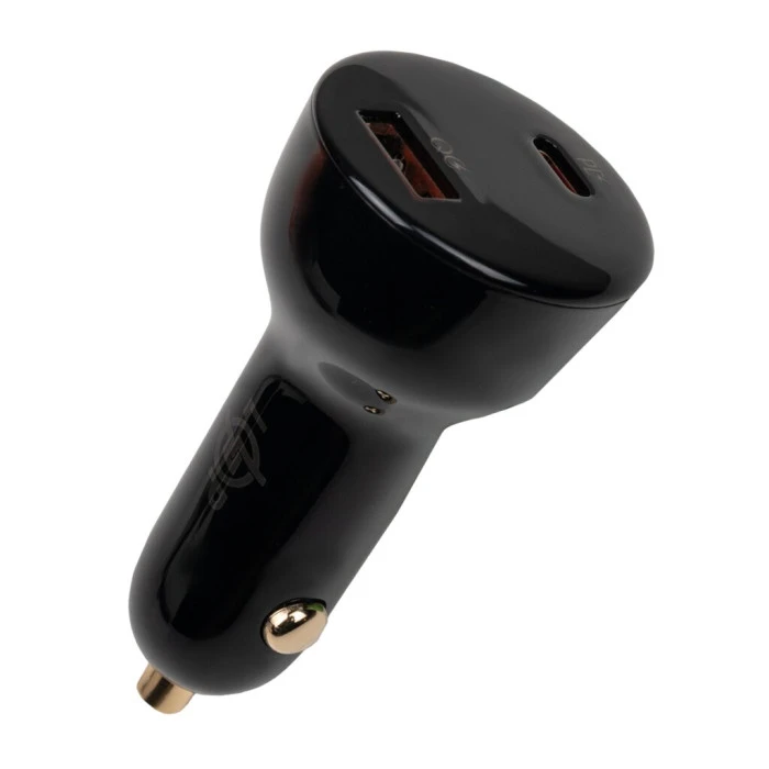 Зарядка в прикуривателе LP 100W Type-C+USB (QC4/PD3.0/PPS) WCH01