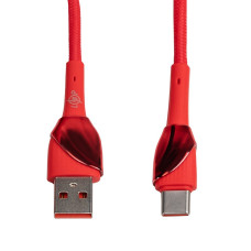 Кабель (шнур) LP USB 3.0 to USB Type-C 30W с быстрой зарядкой (QC) 1м C301FC