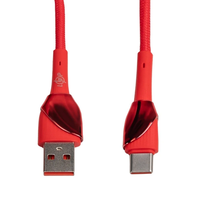 Кабель (шнур) LP USB 3.0 to USB Type-C 30W с быстрой зарядкой (QC) 1м C301FC