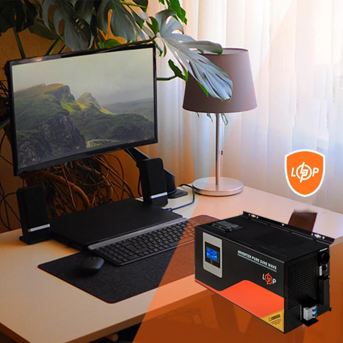 ДБЖ LogicPower LPM-PSW-4500VA (3000Вт) з правильною синусоїдою 24V