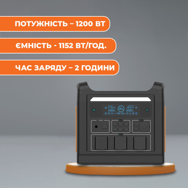 Многофункциональная портативная зарядная станция LP CHARGER i1000