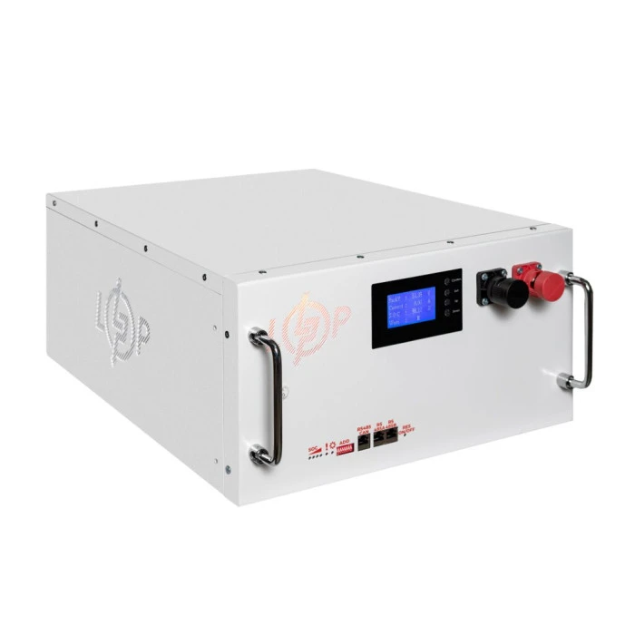 Аккумулятор LP LiFePO4 51,2V - 280 Ah (14336Wh) (BMS SP 200A/100A) RM RS485/CAN LCD WH