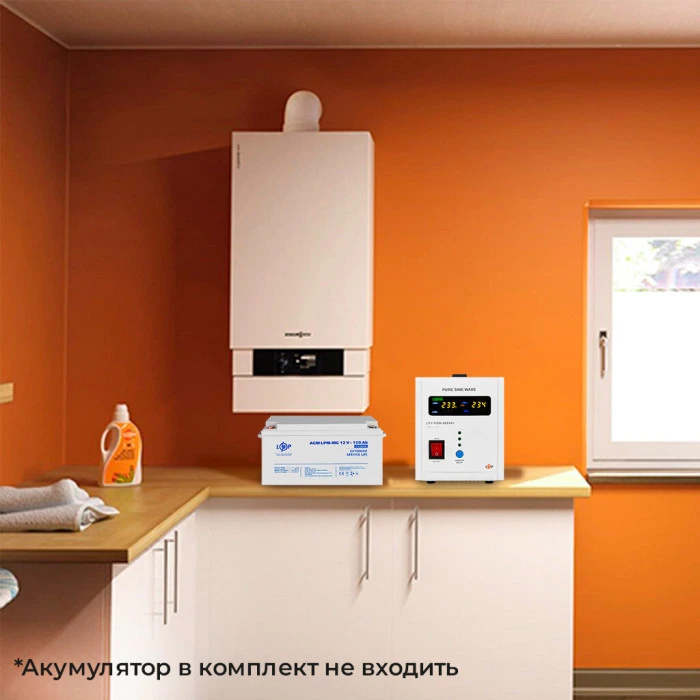 ДБЖ з правильною синусоїдою 12V LPY-PSW-500VA+ (350Вт) 5A/10A