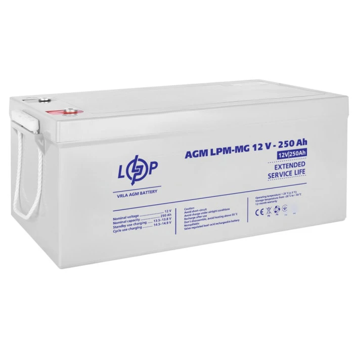 Аккумулятор мультигелевый LPM-MG 12V - 250 Ah