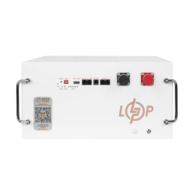 Акумулятор LP LiFePO4 51,2V - 280 Ah (14336Wh) (BMS JK 200A/100А) RM RS485/CAN WH