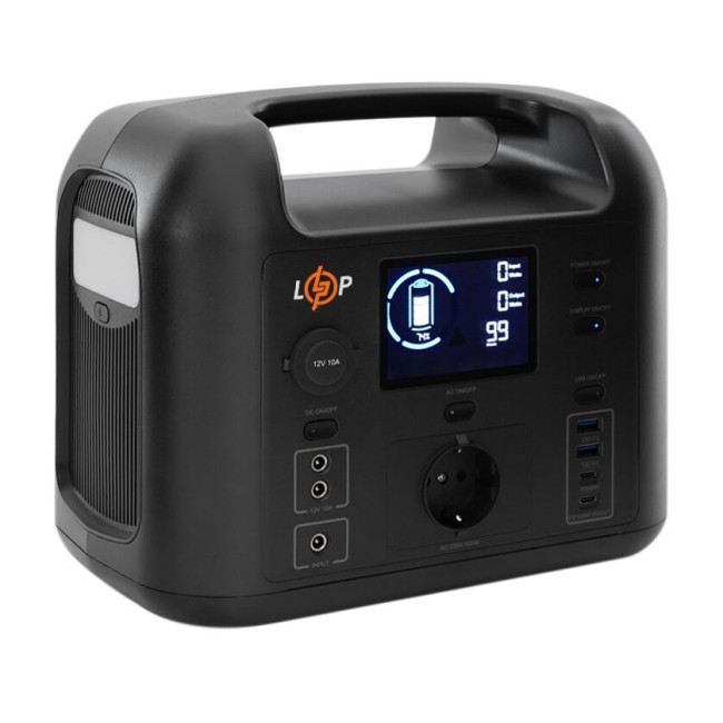 Многофункциональная портативная зарядная станция LP CHARGER 500 (500W, 518Wh)