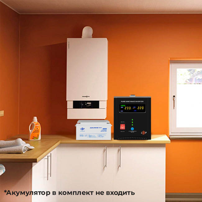 ДБЖ LogicPower LPY-PSW-1500VA+ (1050Вт) 10A/15A з правильною синусоїдою 24V