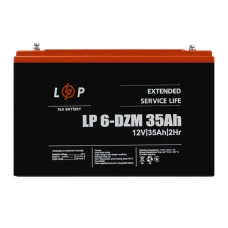Тяговий свинцево-кислотний AGM акумулятор LP 6-DZM-35 Ah