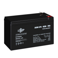 Тяговий свинцево-кислотний AGM акумулятор LP 6-DZM-7 Ah