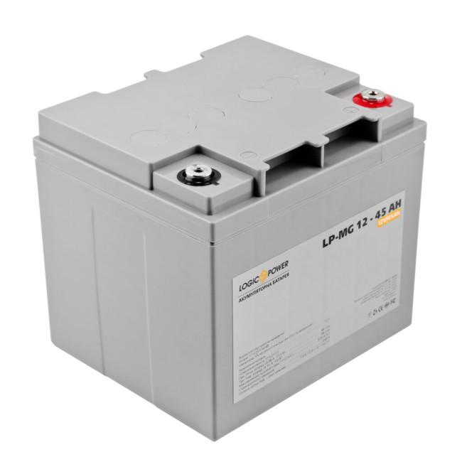 Аккумулятор мультигелевый LP-MG 12V - 45 Ah Silver