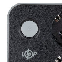 Сетевой фильтр (удлинитель) LP F24U6 (3x220V-2500W, 6xUSB-3,4A)