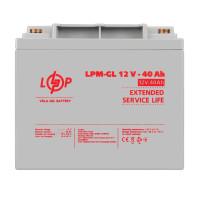 Аккумулятор гелевой LPM-GL 12V - 40 Ah