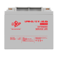 Аккумулятор гелевой LPM-GL 12V - 40 Ah
