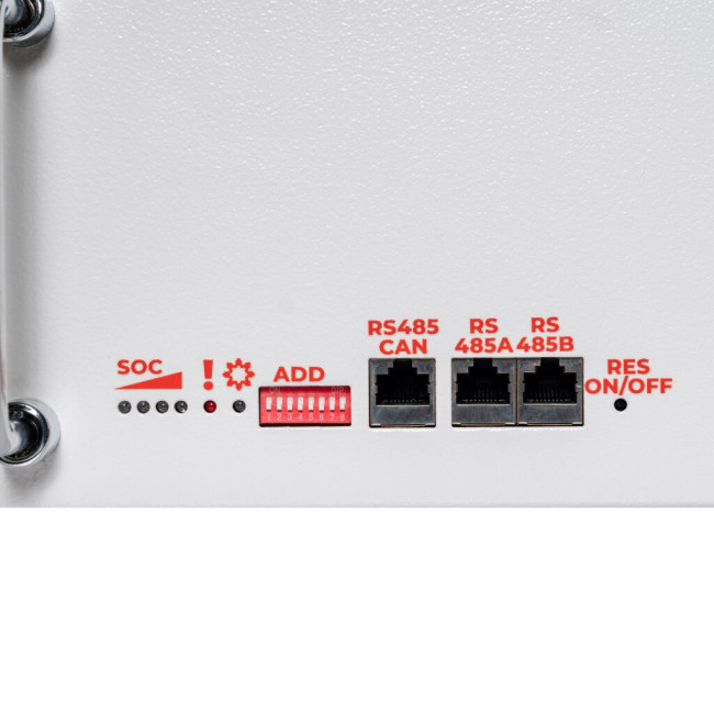 Аккумулятор LP LiFePO4 51,2V - 100 Ah (5120Wh) (BMS SP 100A/50А) RM RS485/CAN LCD WH