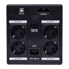 Источник бесперебойного питания (ИБП) LPM-U1100VA-P (770Вт)