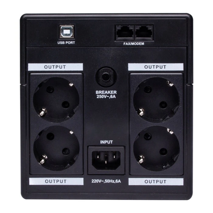 Джерело безперебійного живлення (ДБЖ) LPM-U1100VA-P (770Вт)