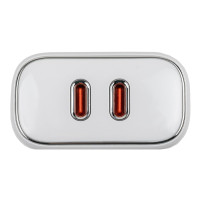 Зарядка для телефона LP 35W (Type-C+Type-C) PD+кабель (Type C to Lightning) 35WCH