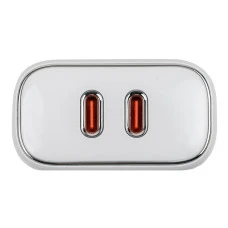 Зарядка для телефона LP 35W (Type-C+Type-C) PD+кабель (Type C to Lightning) 35WCH