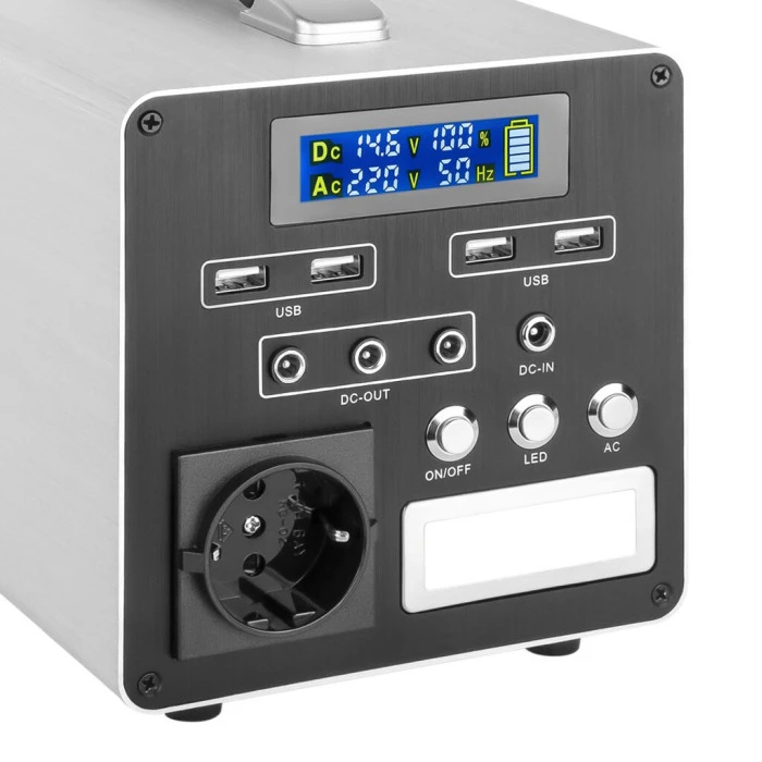 Багатофункціональна портативна зарядна станція LP CHARGER MPPT 500 (500W, 512Wh)