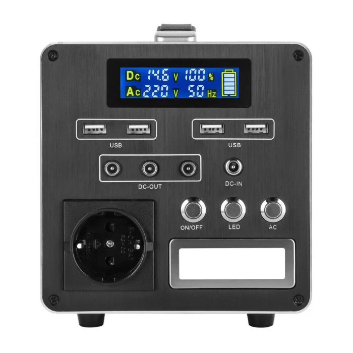 Багатофункціональна портативна зарядна станція LP CHARGER MPPT 500 (500W, 512Wh)