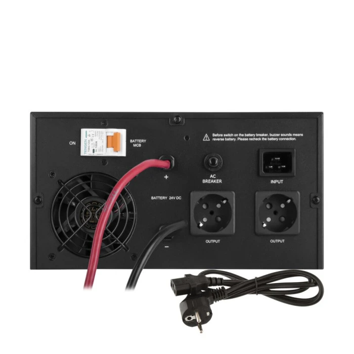 ДБЖ з правильною синусоїдою 24V LPE-B-PSW-2300VA+ (1600Вт) 1-35A