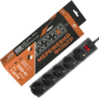 Сетевой фильтр PREMIUM LP-X5 5 м Black (3520Вт)