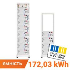 Высоковольтный аккумулятор LP LiFePO4 Battery HVM 614,4V 280Ah (172032Wh) BMS 160A P AB Lrack white