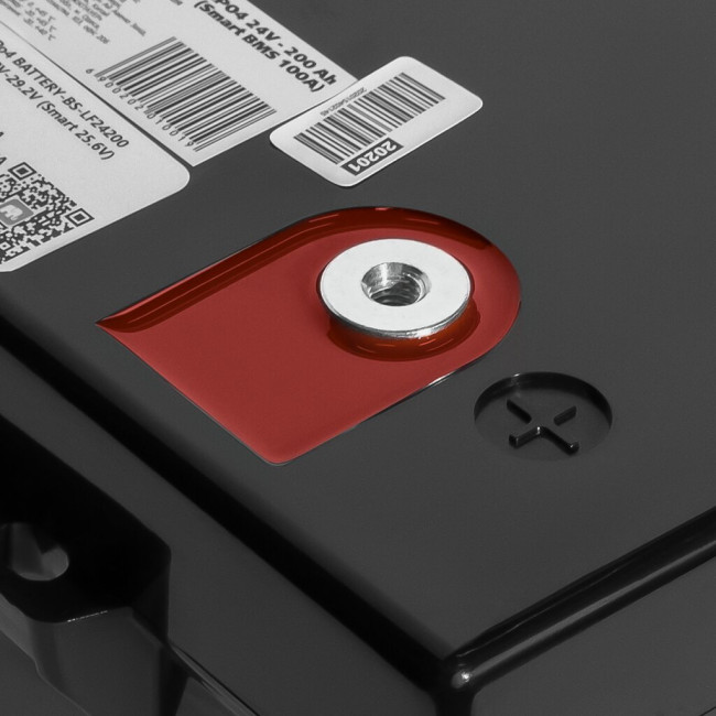 Аккумулятор LP LiFePO4 24V (25,6V) – 200 Ah (5120Wh) (Smart BMS 100А) с BT пластик