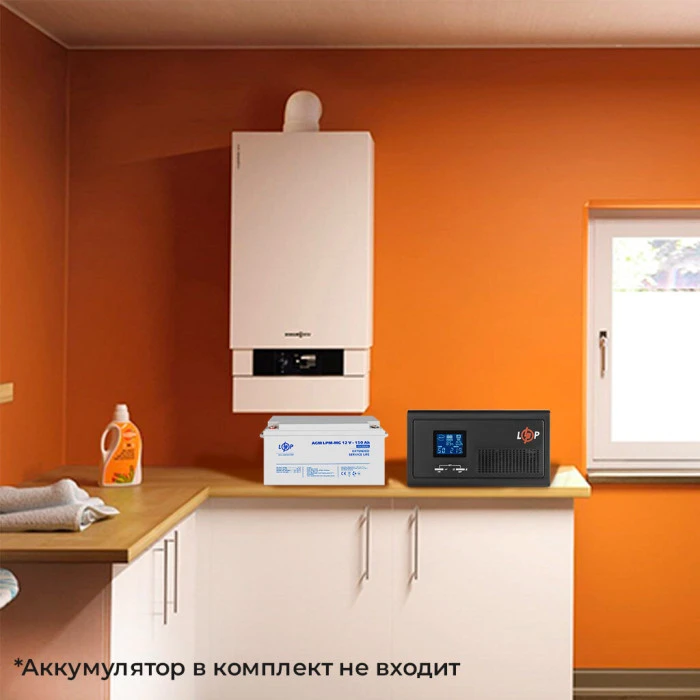 ДБЖ з правильною синусоїдою 12V LPE-B-PSW-1500VA+ (1000Вт) 1-35A
