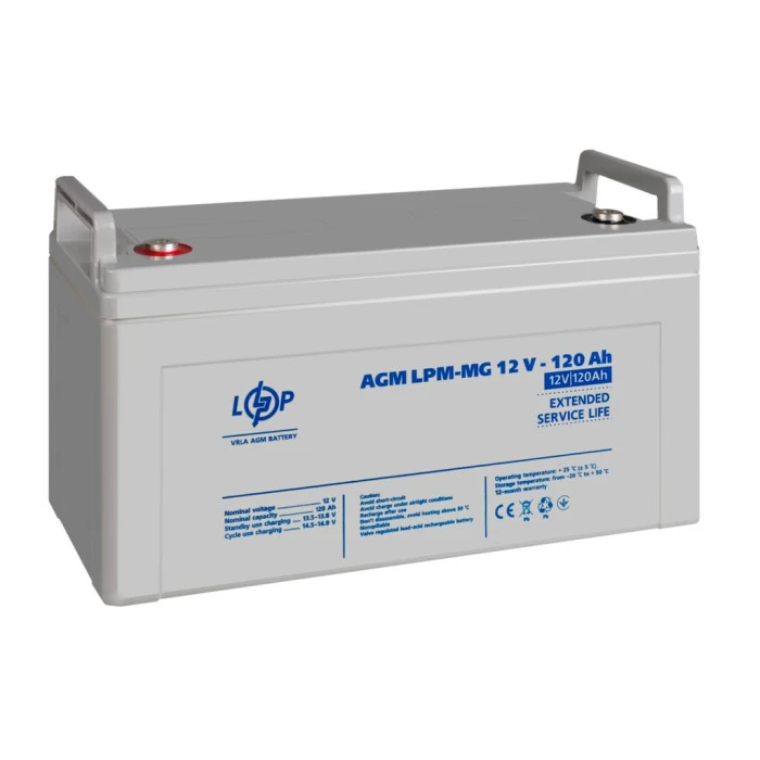 Аккумулятор мультигелевый LPM-MG 12V - 120 Ah