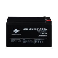 Аккумулятор AGM LPM 12V – 7.2 Ah