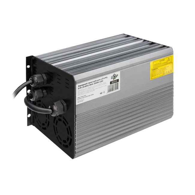 Зарядное устройство для аккумуляторов LiFePO4 3.2V (3.65V)-80A-256W-LED