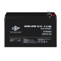 Аккумулятор AGM LPM 12V – 7.5 Ah