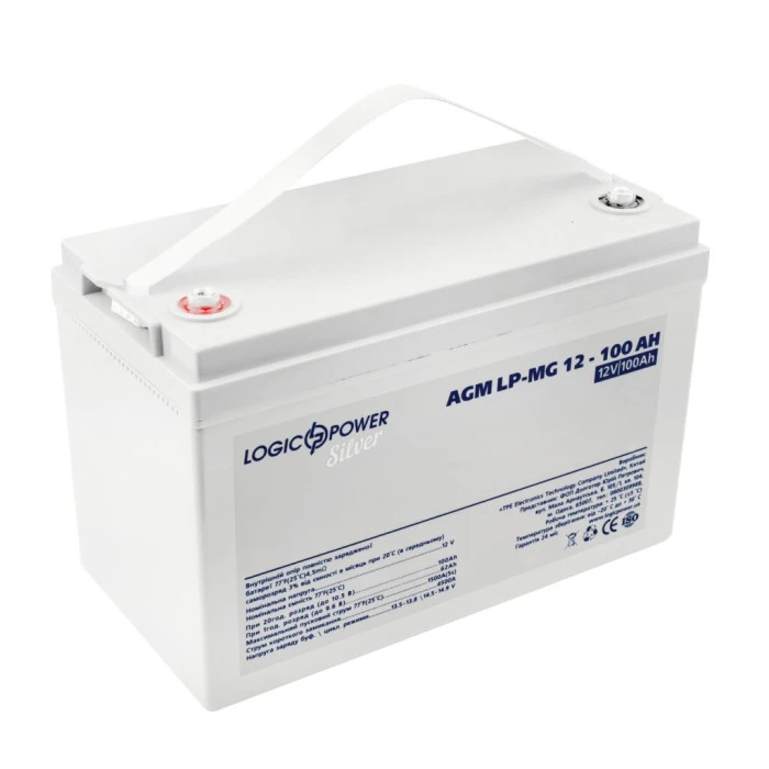 Аккумулятор мультигелевый LP-MG 12V-100 Ah Silver