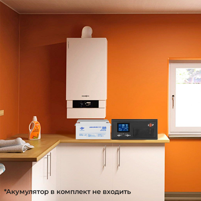 ИБП с правильной синусоидой 12V LPE-B-PSW-1000VA+ (600Вт) 1-25A