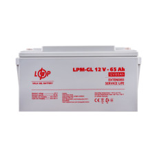 Аккумулятор гелевой LPM-GL 12V - 65 Ah