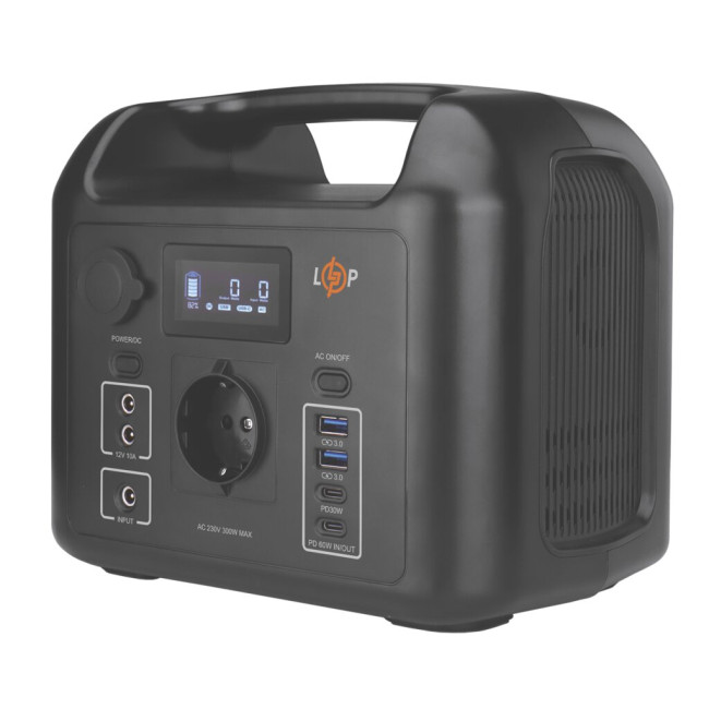 Многофункциональная портативная зарядная станция LP CHARGER 300 (300W, 320Wh)