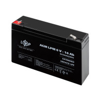 Акумулятор AGM LPM 6V - 14 Ah