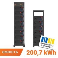 Высоковольтный аккумулятор LP LiFePO4 Battery HVM 716,8V 280Ah (200704Wh) BMS 160A P AB Lrack black